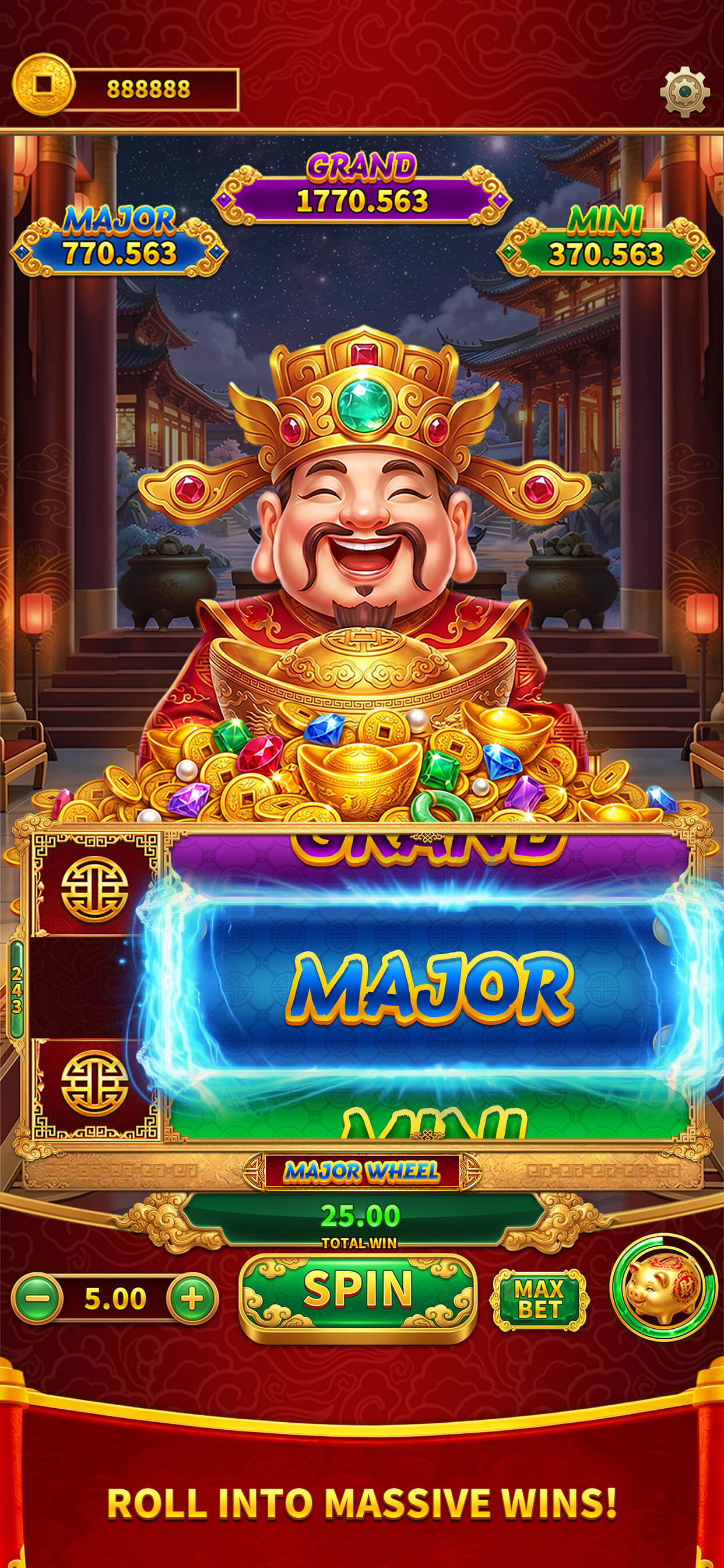 Fortune Palace Slots gameplay screenshot 5